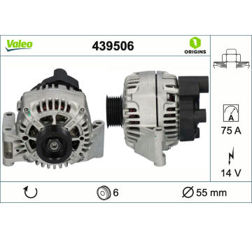 generátor VALEO 439506