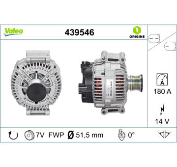 generátor VALEO 439546