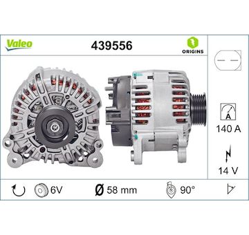generátor VALEO 439556