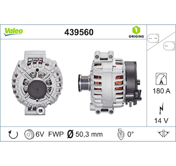 generátor VALEO 439560