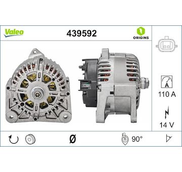 generátor VALEO 439592