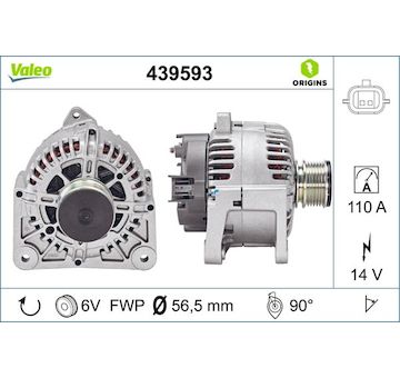 generátor VALEO 439593