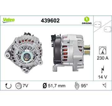 generátor VALEO 439602