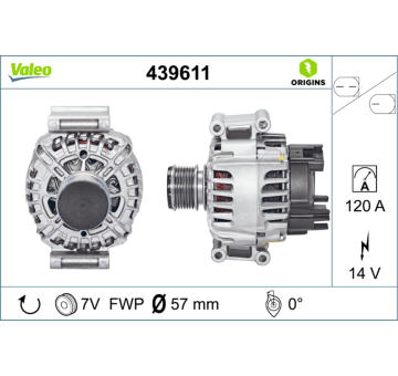 generátor VALEO 439611