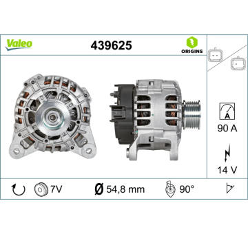 generátor VALEO 439625