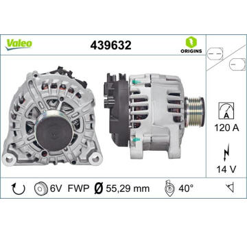 generátor VALEO 439632