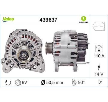 generátor VALEO 439637