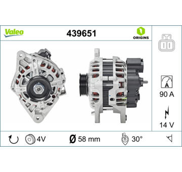 generátor VALEO 439651