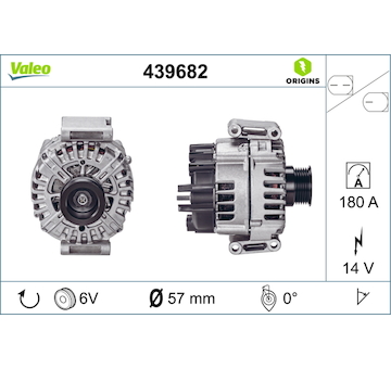 generátor VALEO 439682