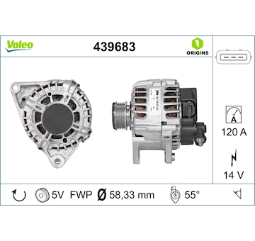 generátor VALEO 439683