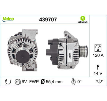 generátor VALEO 439707