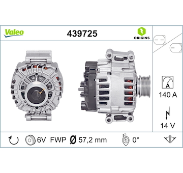 generátor VALEO 439725