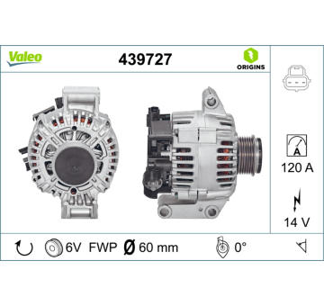 generátor VALEO 439727