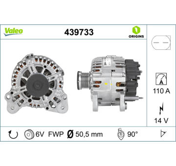 generátor VALEO 439733