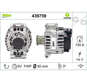 generátor VALEO 439759