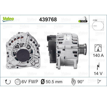 generátor VALEO 439768