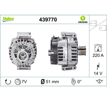 generátor VALEO 439770