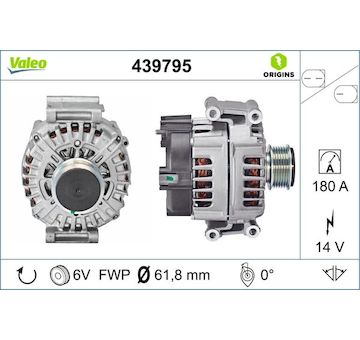 generátor VALEO 439795