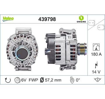 generátor VALEO 439798