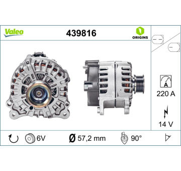 generátor VALEO 439816