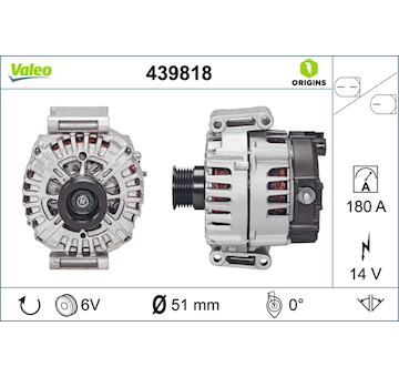 generátor VALEO 439818