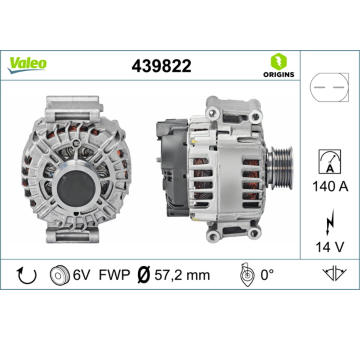 generátor VALEO 439822