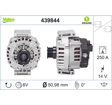 generátor VALEO 439844