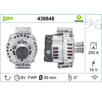 generátor VALEO 439848