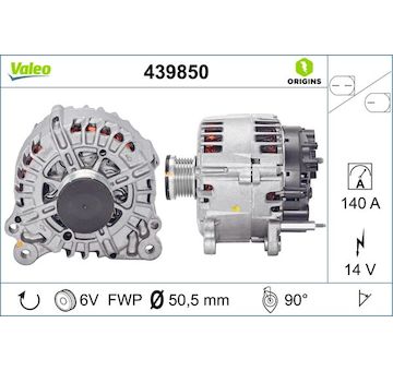 generátor VALEO 439850