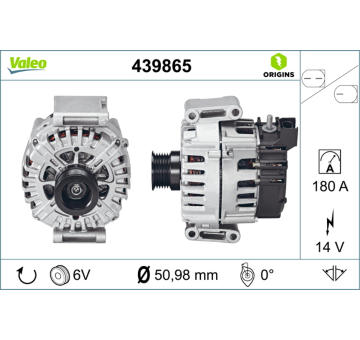 generátor VALEO 439865