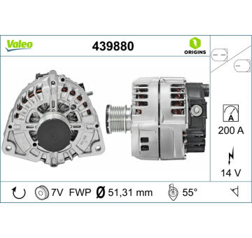 generátor VALEO 439880