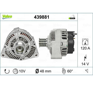 Alternátor VALEO 439881