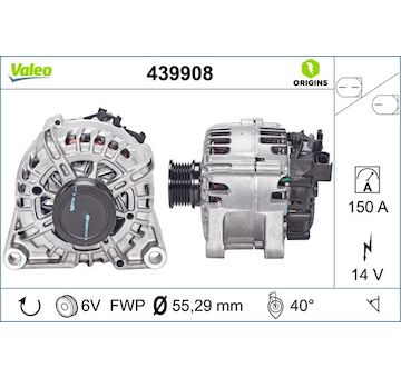 generátor VALEO 439908