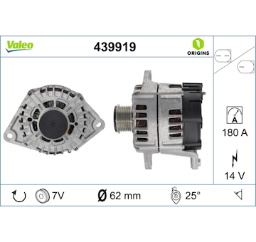 generátor VALEO 439919