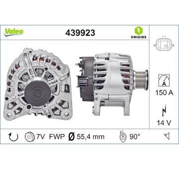 generátor VALEO 439923