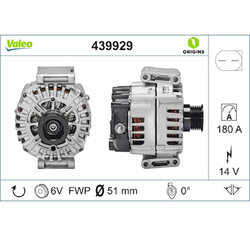 generátor VALEO 439929