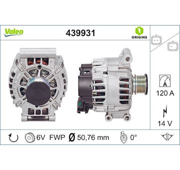 generátor VALEO 439931