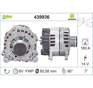 generátor VALEO 439936