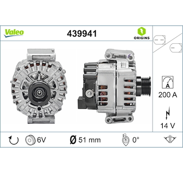 generátor VALEO 439941