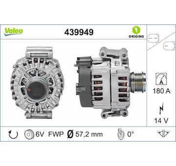 generátor VALEO 439949