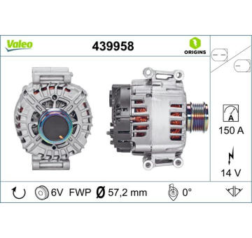 generátor VALEO 439958