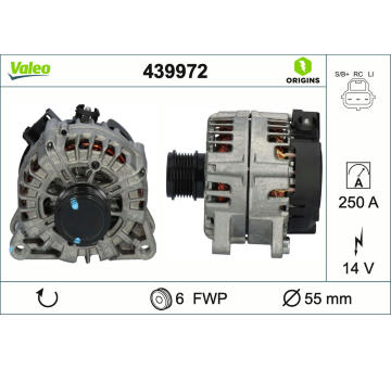 generátor VALEO 439972