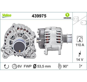 generátor VALEO 439975