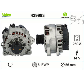 Alternátor VALEO 439993