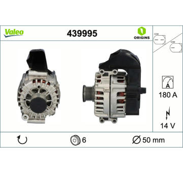 Alternátor VALEO 439995