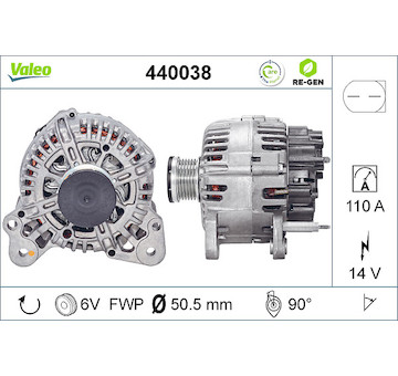 generátor VALEO 440038