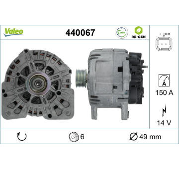 generátor VALEO 440067