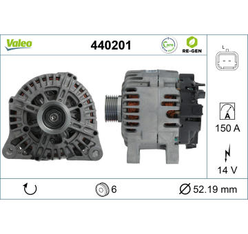 generátor VALEO 440201