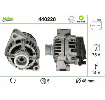 generátor VALEO 440220