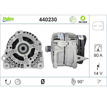 generátor VALEO 440230